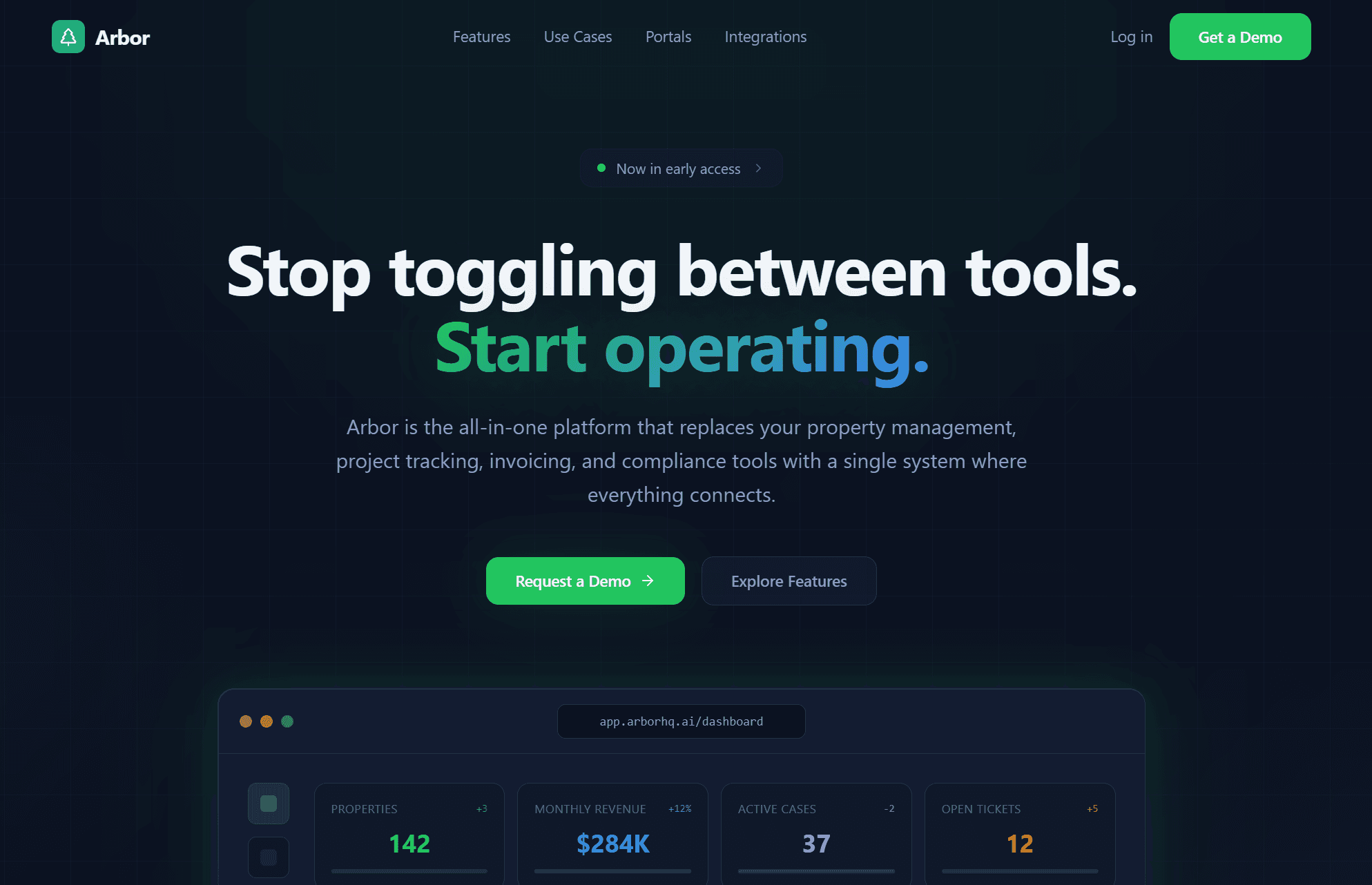 Arbor website