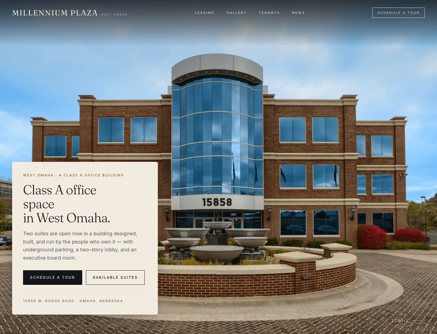 Millennium Plaza website