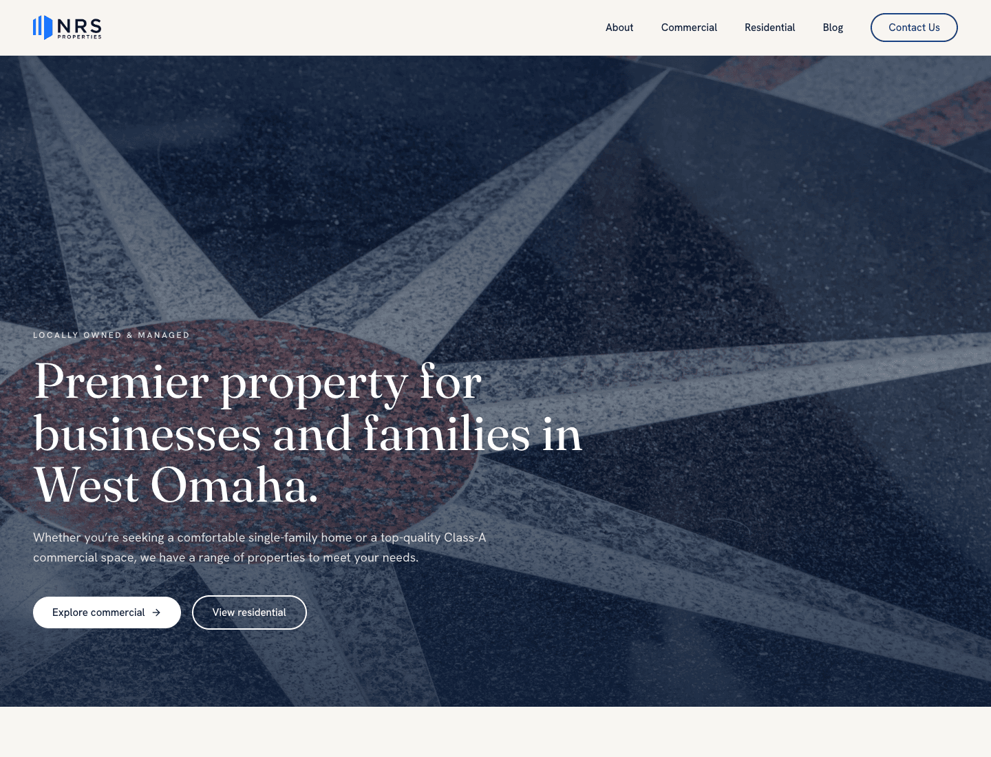 NRS Properties website